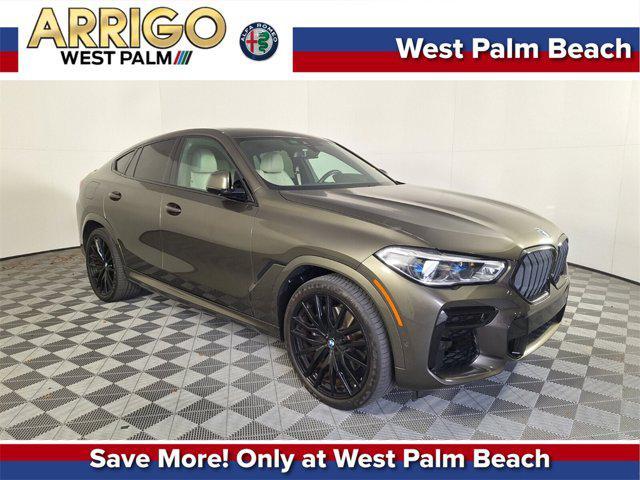 used 2022 BMW X6 car, priced at $55,478