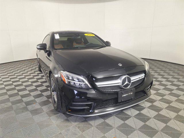 used 2019 Mercedes-Benz AMG C 43 car, priced at $34,895