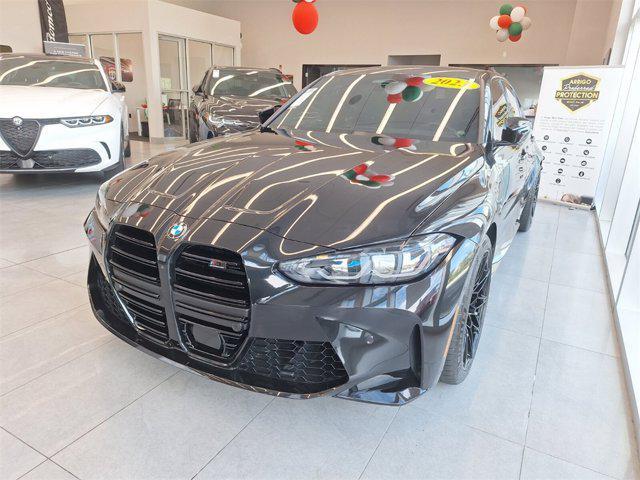 used 2023 BMW M3 car, priced at $86,168