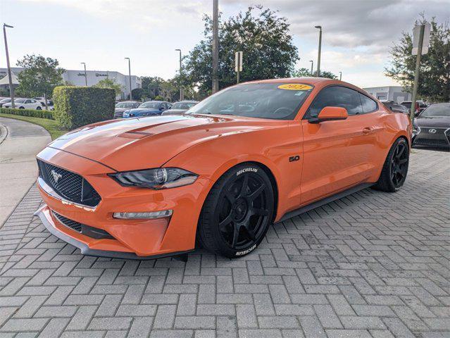 used 2021 Ford Mustang car, priced at $37,998