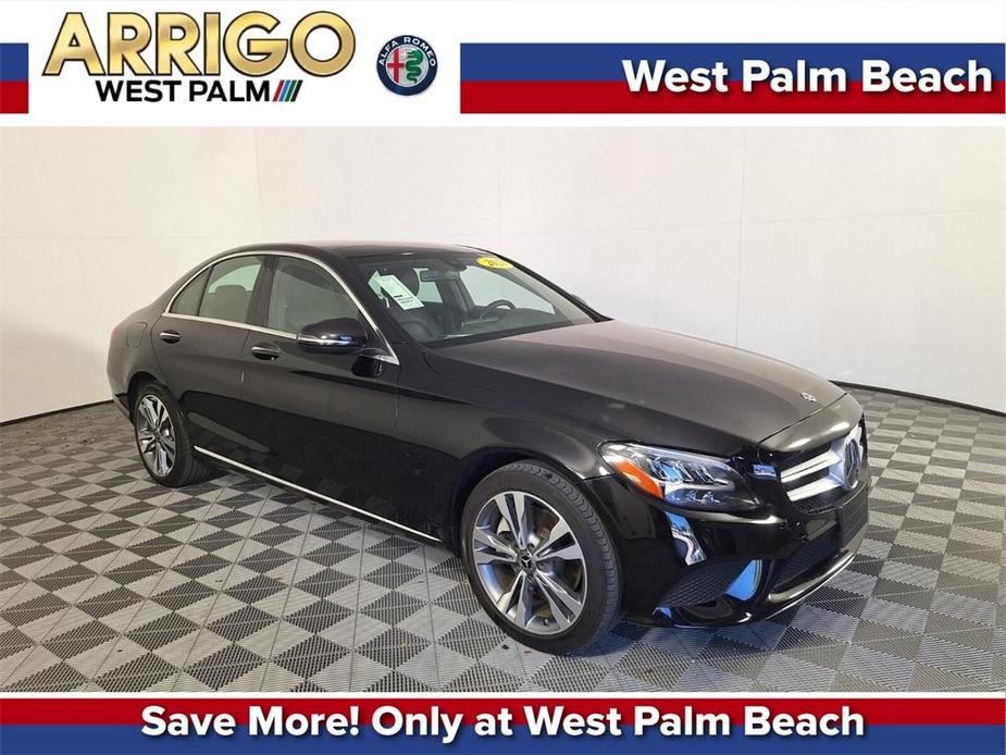 used 2021 Mercedes-Benz C-Class car, priced at $27,118