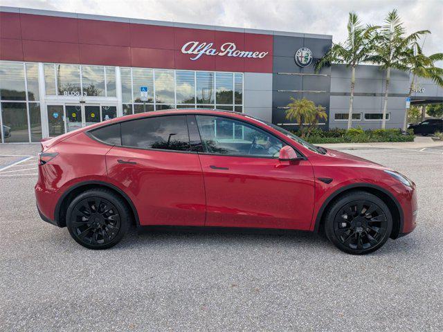 used 2021 Tesla Model Y car, priced at $23,600