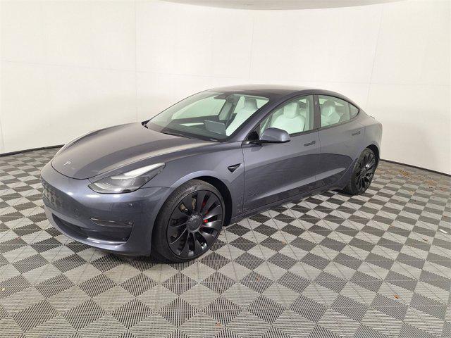 used 2023 Tesla Model 3 car, priced at $32,106