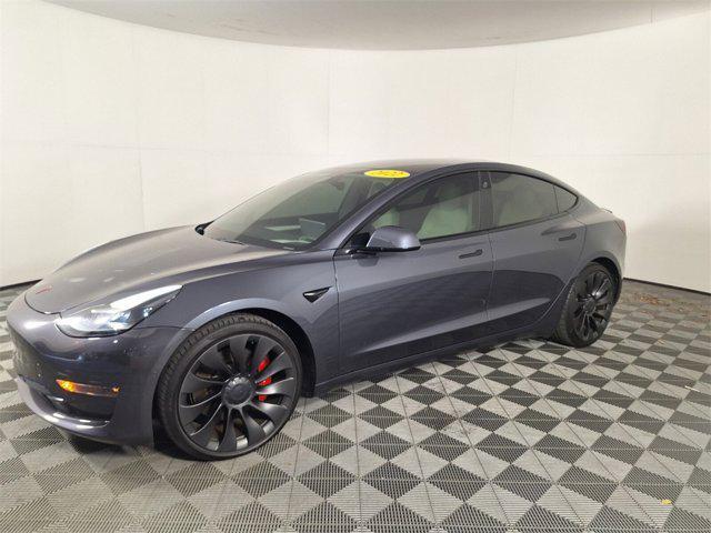 used 2022 Tesla Model 3 car, priced at $28,827