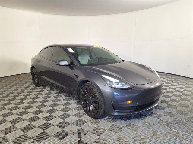 used 2022 Tesla Model 3 car, priced at $28,827