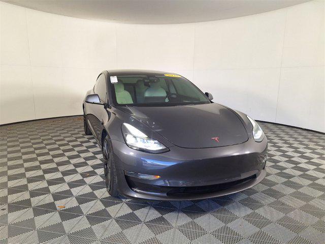 used 2022 Tesla Model 3 car, priced at $28,827