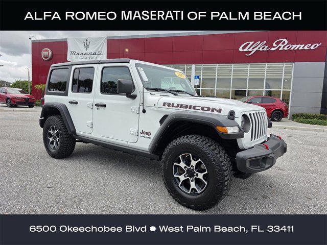 used 2021 Jeep Wrangler Unlimited car, priced at $31,996