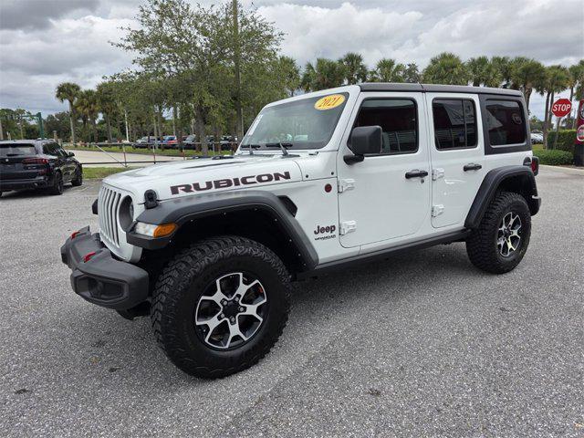 used 2021 Jeep Wrangler Unlimited car, priced at $31,996