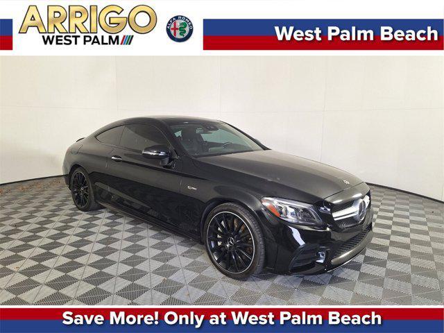 used 2021 Mercedes-Benz AMG C 43 car, priced at $42,675