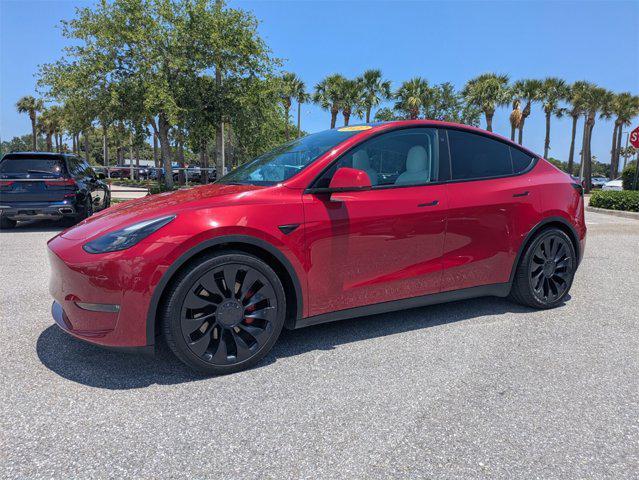 used 2022 Tesla Model Y car, priced at $29,999