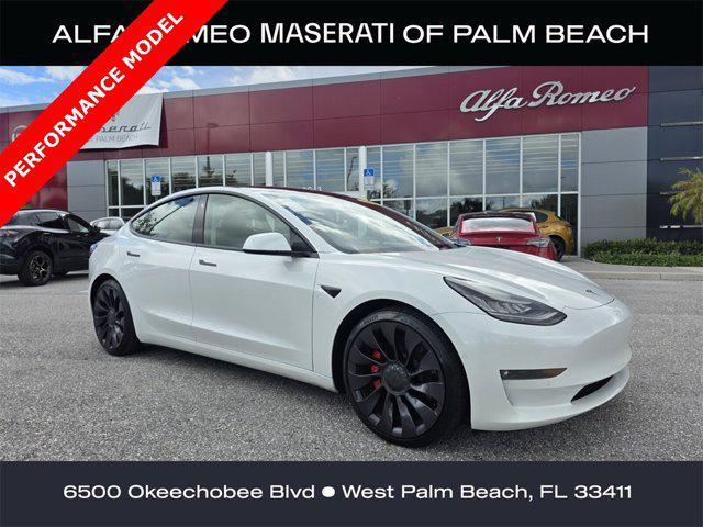 used 2021 Tesla Model 3 car, priced at $25,845