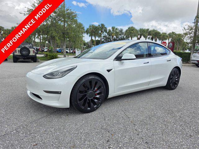 used 2021 Tesla Model 3 car, priced at $25,845