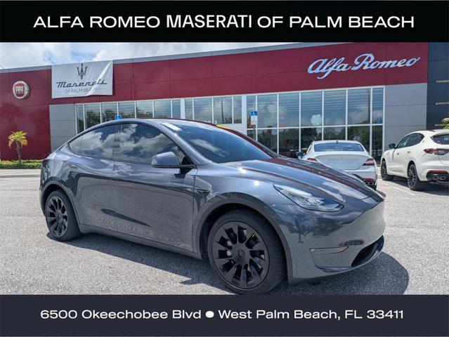 used 2021 Tesla Model Y car, priced at $27,293