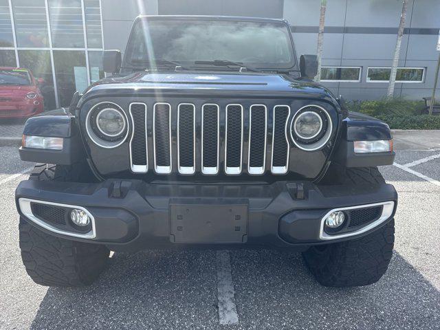 used 2021 Jeep Wrangler Unlimited car, priced at $32,103