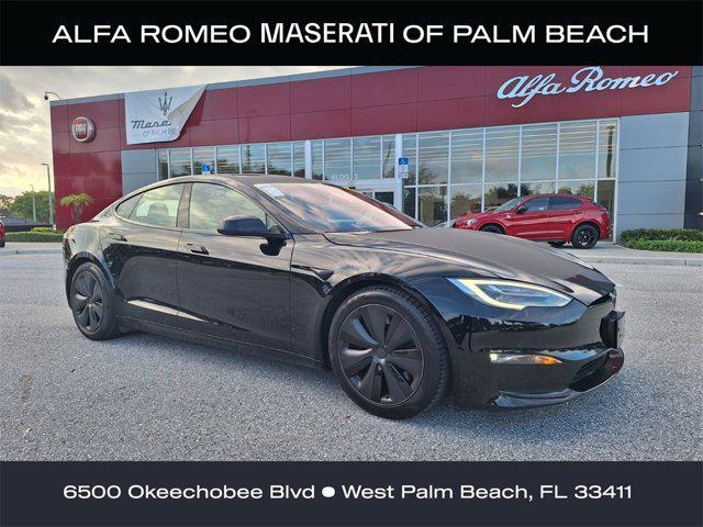 used 2022 Tesla Model S car, priced at $55,000