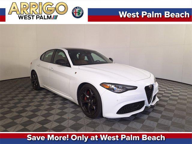 used 2021 Alfa Romeo Giulia car, priced at $20,997