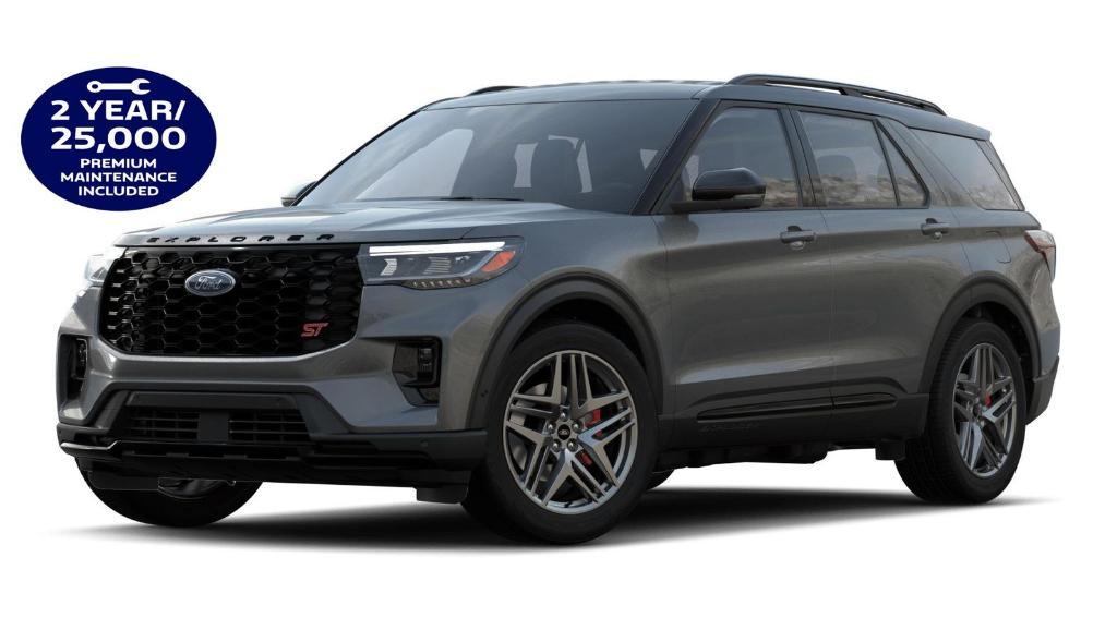 new 2025 Ford Explorer car, priced at $58,318