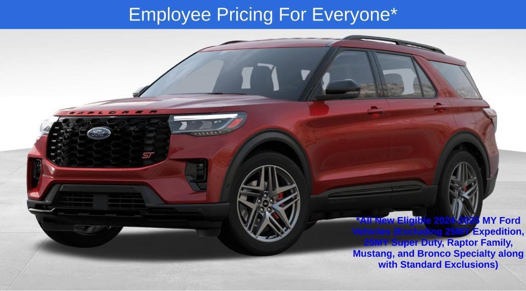 new 2025 Ford Explorer car, priced at $58,077