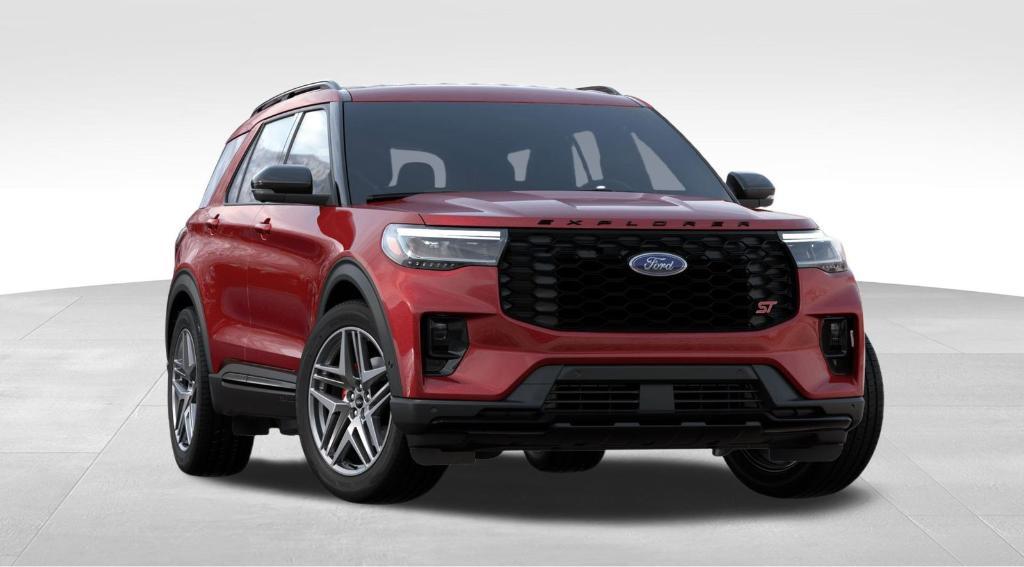 new 2025 Ford Explorer car, priced at $58,077