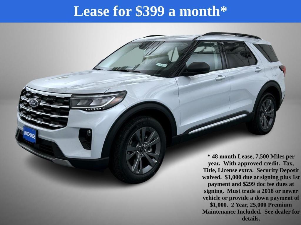 new 2025 Ford Explorer car, priced at $45,120