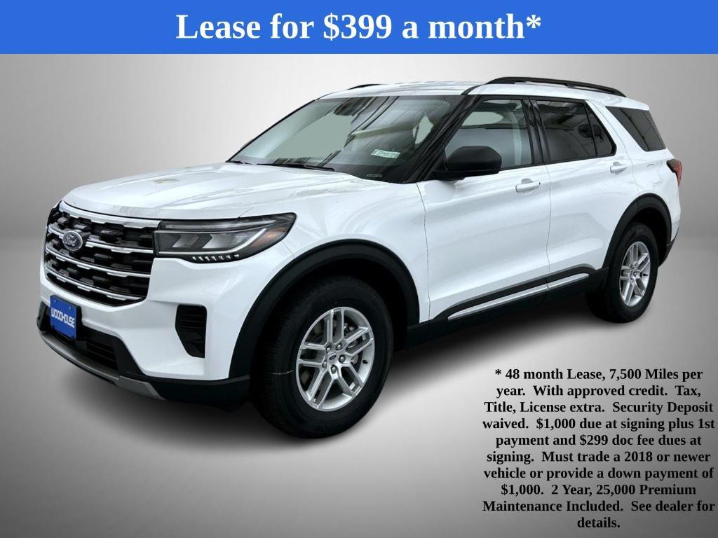new 2025 Ford Explorer car, priced at $37,814