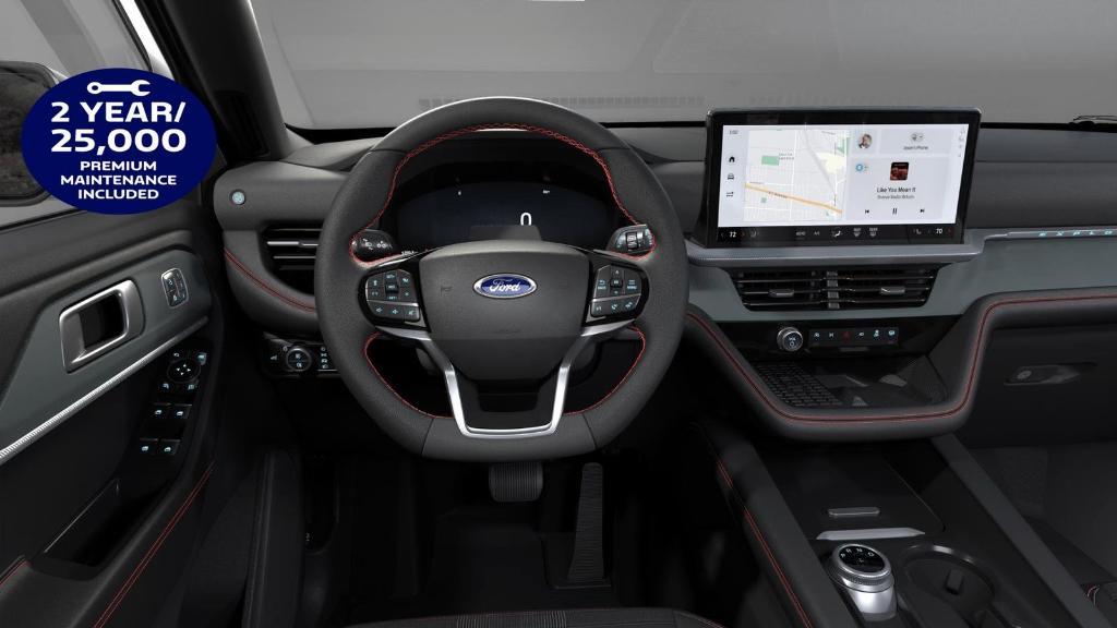 new 2025 Ford Explorer car, priced at $48,672