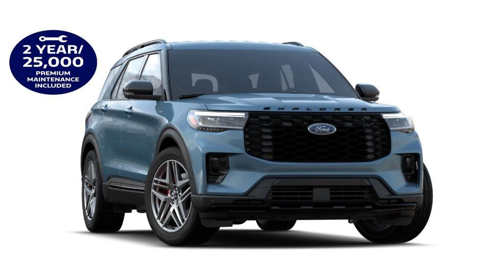 new 2025 Ford Explorer car, priced at $48,672