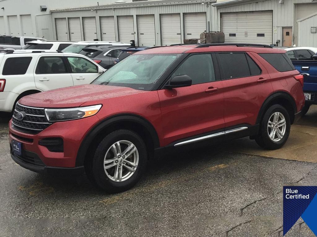 used 2021 Ford Explorer car, priced at $27,645