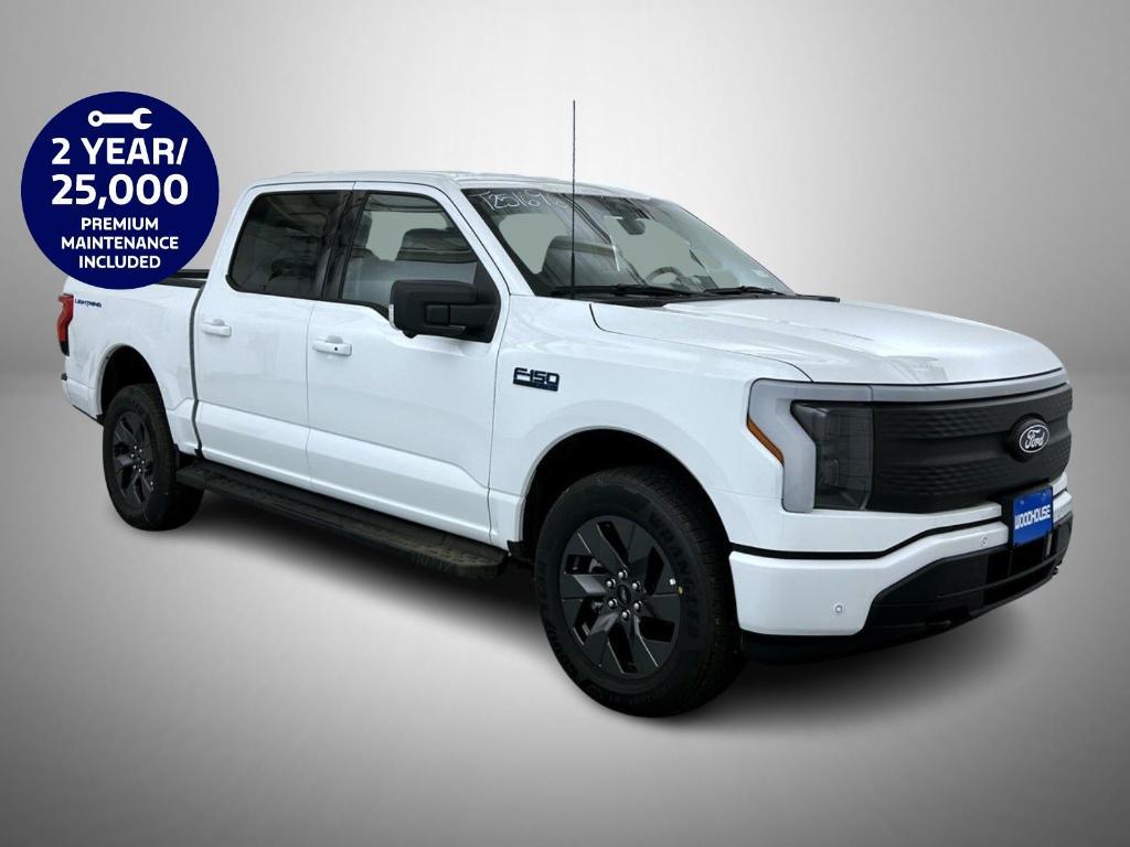 new 2025 Ford F-150 Lightning car, priced at $59,654