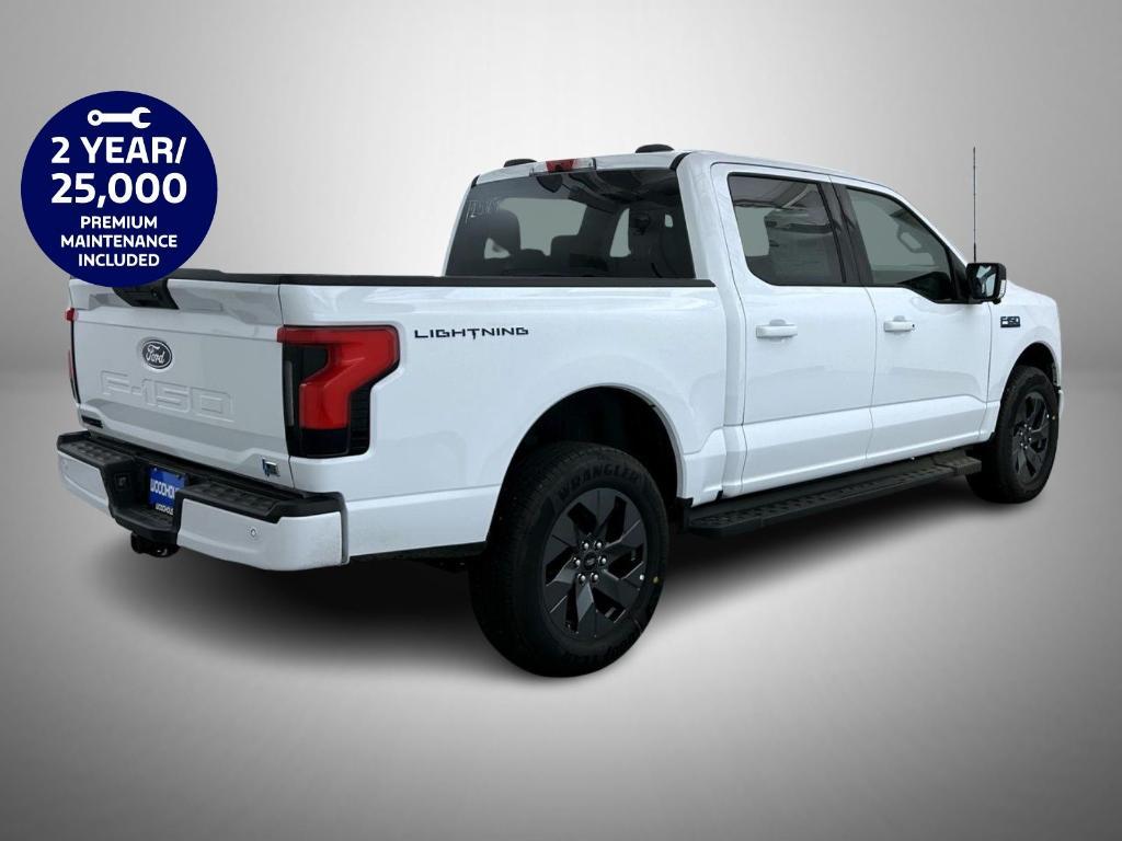 new 2025 Ford F-150 Lightning car, priced at $59,654