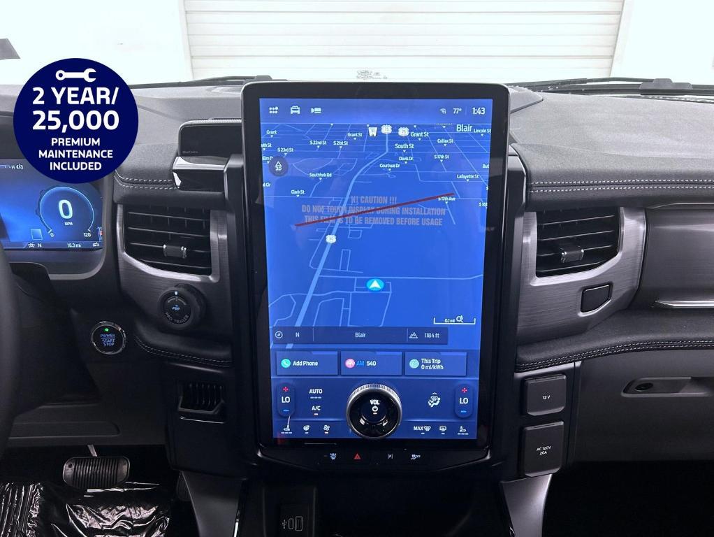 new 2025 Ford F-150 Lightning car, priced at $59,654
