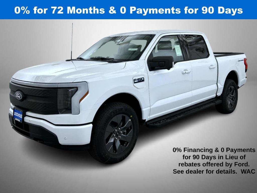 new 2025 Ford F-150 Lightning car, priced at $65,161