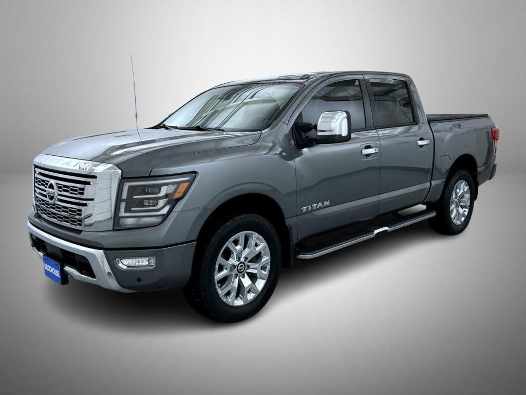 used 2021 Nissan Titan car, priced at $30,211