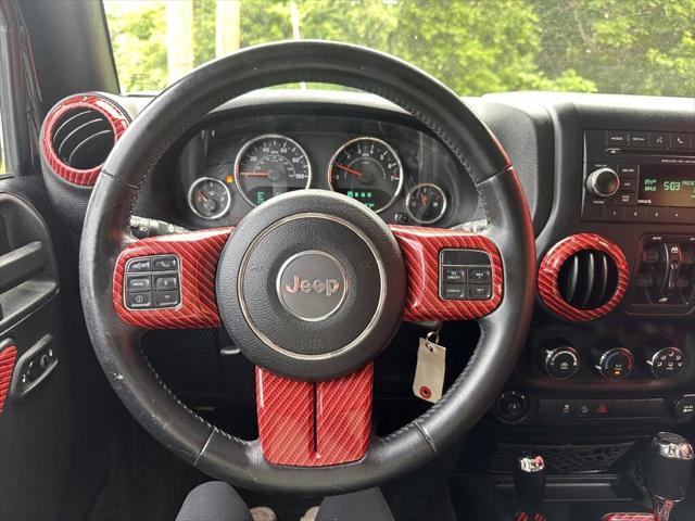 used 2015 Jeep Wrangler Unlimited car, priced at $16,999