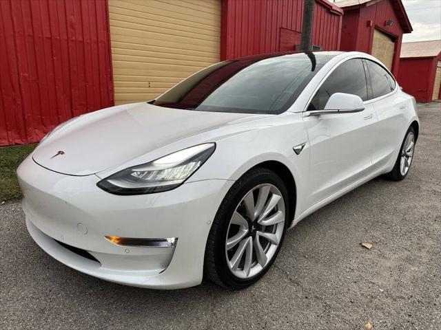 used 2018 Tesla Model 3 car, priced at $33,999