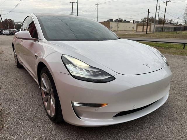 used 2018 Tesla Model 3 car, priced at $33,999