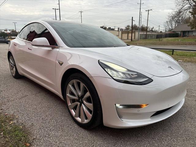 used 2018 Tesla Model 3 car, priced at $33,999