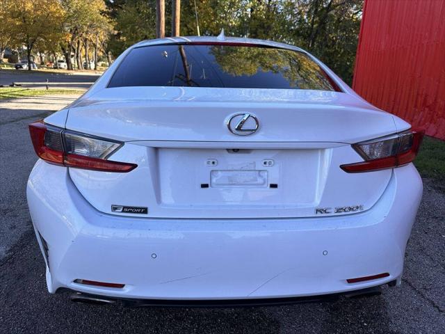 used 2017 Lexus RC 200t car, priced at $23,499