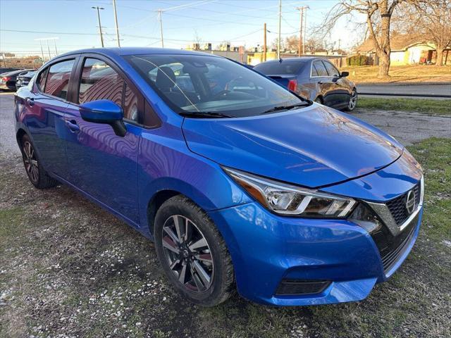 used 2021 Nissan Versa car, priced at $10,499