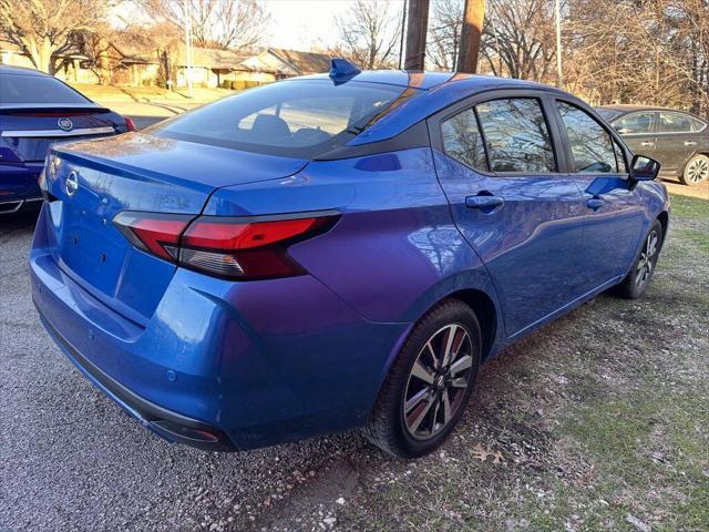 used 2021 Nissan Versa car, priced at $10,499