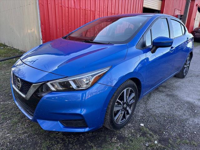 used 2021 Nissan Versa car, priced at $10,499