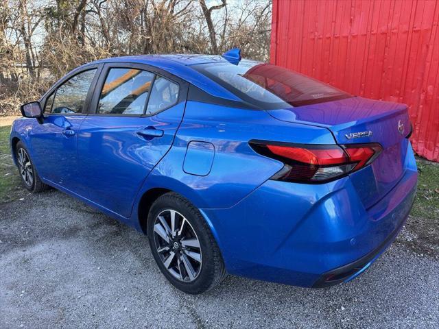 used 2021 Nissan Versa car, priced at $10,499