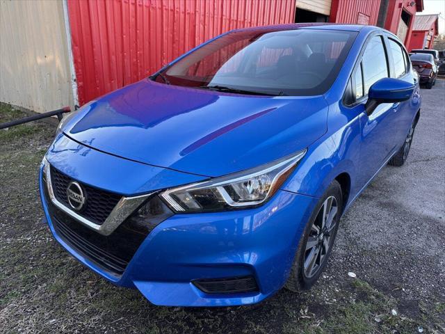 used 2021 Nissan Versa car, priced at $10,499