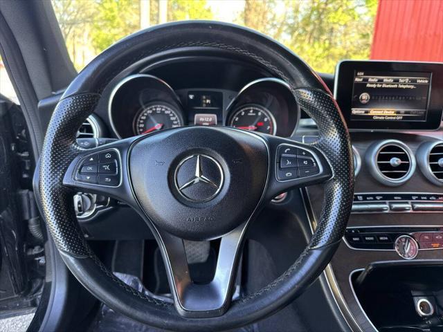 used 2017 Mercedes-Benz C-Class car, priced at $18,999