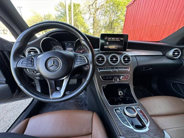 used 2017 Mercedes-Benz C-Class car, priced at $18,999