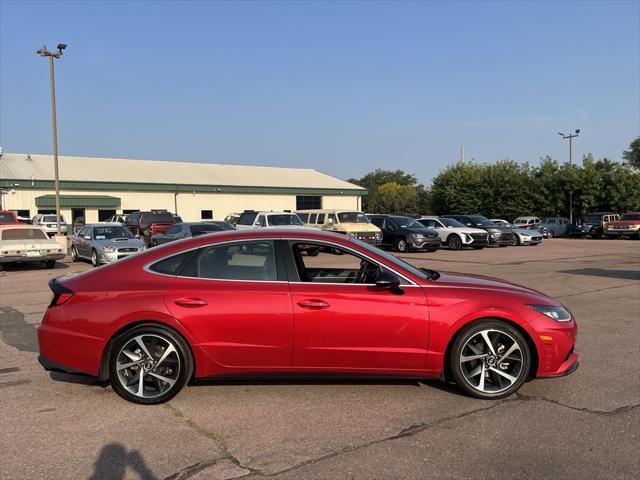 used 2021 Hyundai Sonata car, priced at $19,987