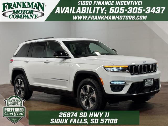 used 2022 Jeep Grand Cherokee 4xe car, priced at $33,646