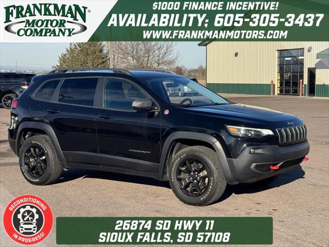 used 2019 Jeep Cherokee car, priced at $24,549