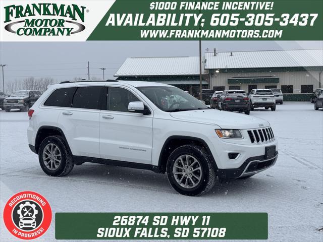 used 2016 Jeep Grand Cherokee car, priced at $16,922