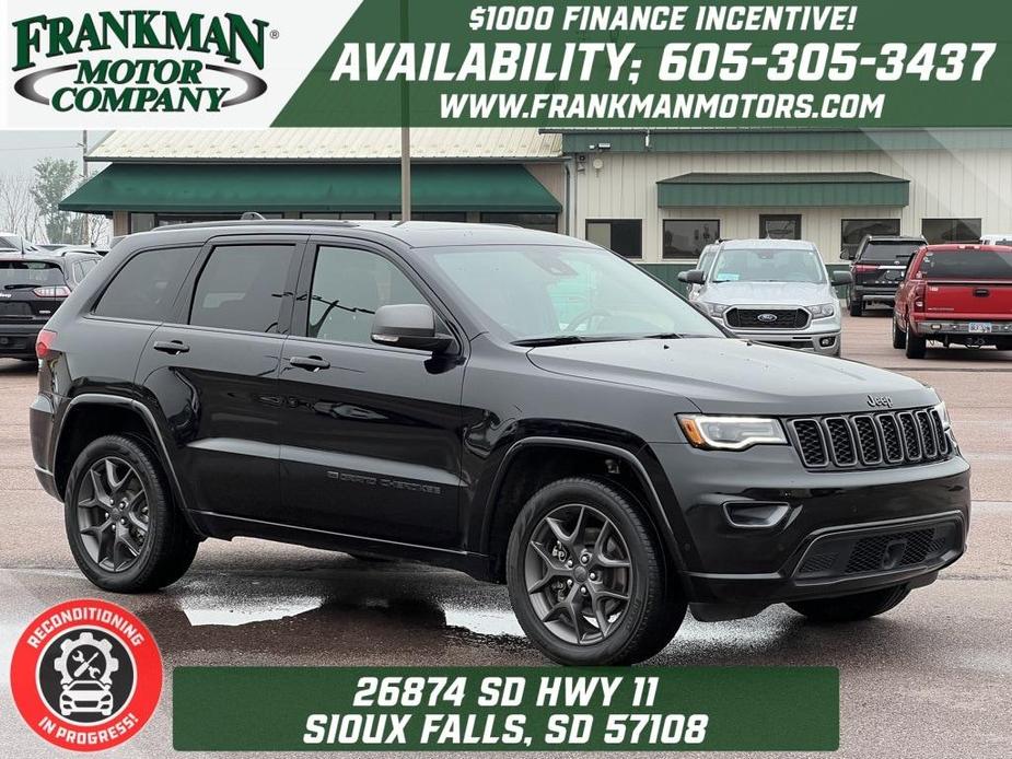 used 2021 Jeep Grand Cherokee car, priced at $34,976
